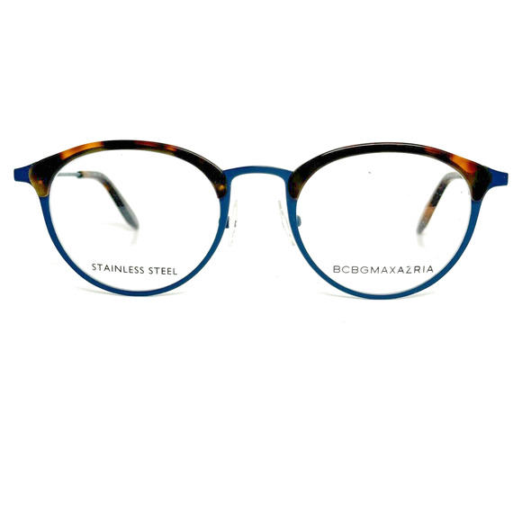 BCBGMAXAZRIA ASTRID Teal Eyeglasses Frame 49-20-135mm H13606 - Picture 1 of 7